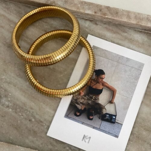 Faidra Gold Bracelet Large