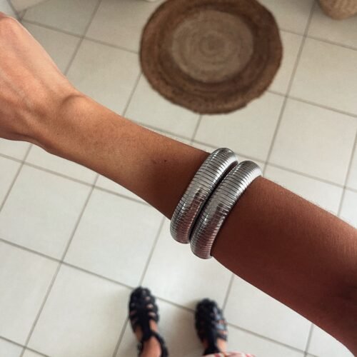 Faidra Silver Bracelet Large