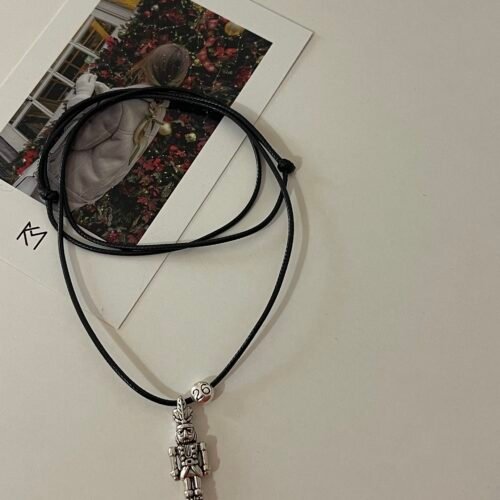 Nutcracker Silver Lucky Charm